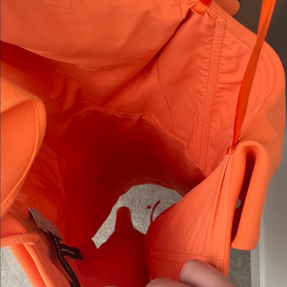 BCBGMaxAzria One-Shoulder Ruffle Dress - Picture 7 of 7